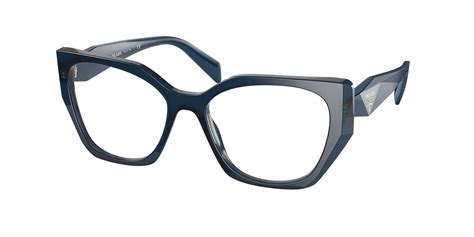 Prada 18WV Eyeglasses 08Q1O1 Blue - Walmart.com