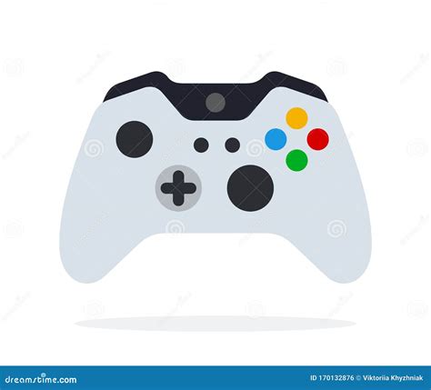 Console for Video Games Vector Flat Isolated Stock Vector - Illustration of controller, handle ...