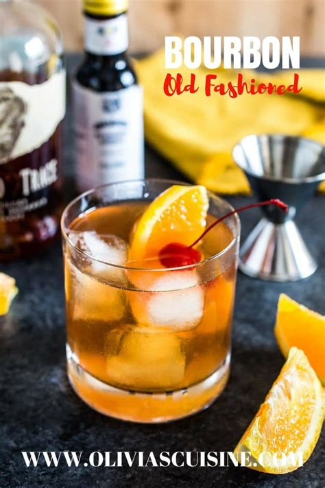 Bourbon Old Fashioned - Olivia's Cuisine