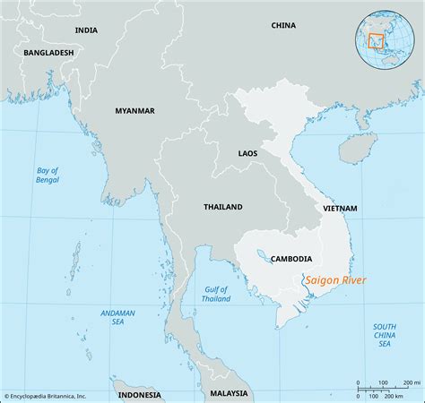 Saigon River | Vietnam, Map, & Facts | Britannica