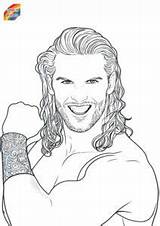Seth Rollins Coloring Pages  Free Printables sketch template