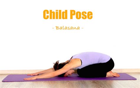 Child pose - YOGA CAN DO