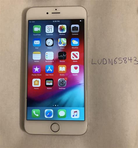 Apple iPhone 6 Plus - Unlocked, Silver, 64GB, A1524 - LUDN65843 - Swappa