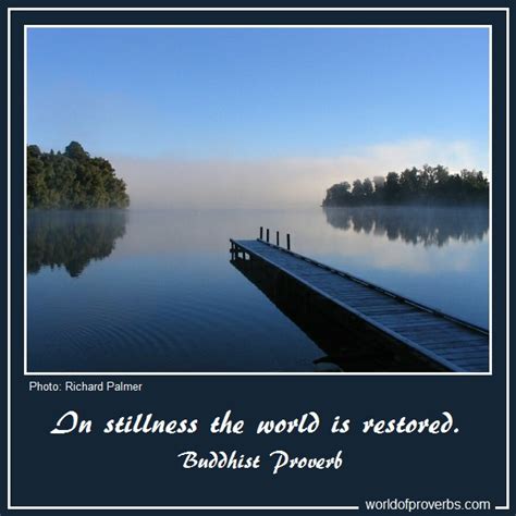 Stillness Quotes Buddha. QuotesGram