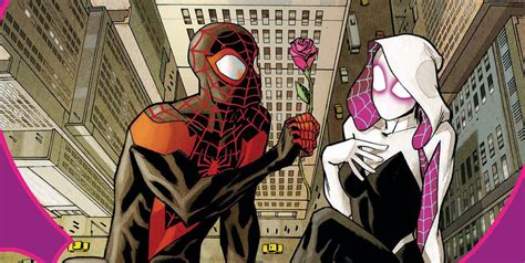 Spider-Gwen and Miles Morales's Mutual Spidey Crush Is Now Canon | Inverse