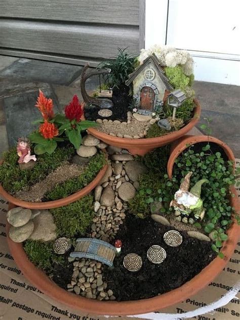 TRENDUHOME - Trends Home Decor Ideas for You | Fairy garden pots, Fairy ...