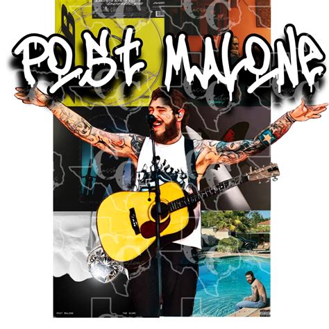 Post Malone PNG Album Covers PNG - Etsy