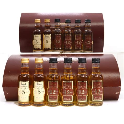 Harrods Scotch Whisky Miniature Gift Sets 12 x 5cl | Whisky Auctioneer