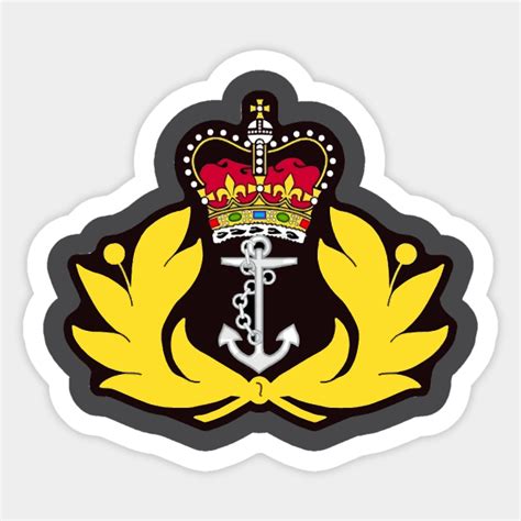 Royal Navy Logo - Royal Navy Badge - Sticker | TeePublic