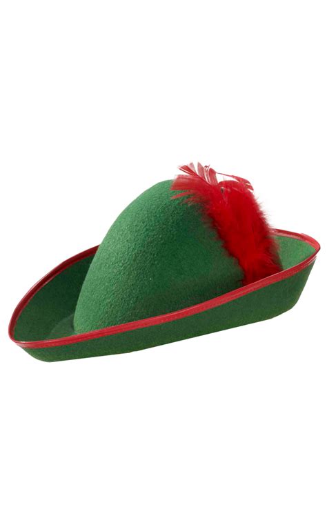 Green Robin Hood Hat Accessory - fancydress.com