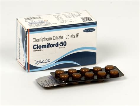 Clomiphene Citrate 50 mg Tablets, Packaging: Blister Pack, | ID: 20354814530