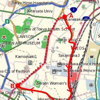 The map of the circuit route | Download Scientific Diagram