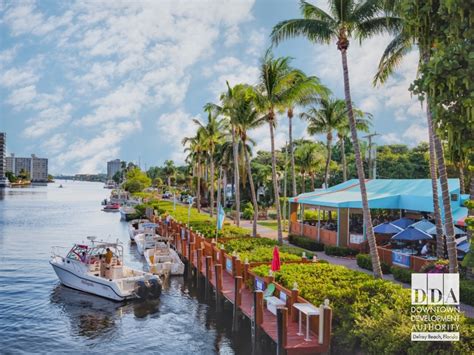 Dining along the Intracoastal Waterway | Downtown Delray Beach