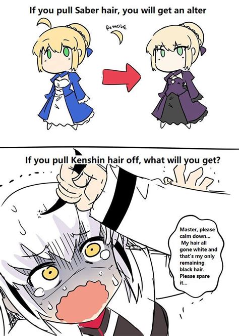 The mystery of Ahoge : r/grandorder