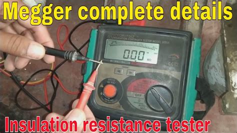 Insulation Tester Vs Megger