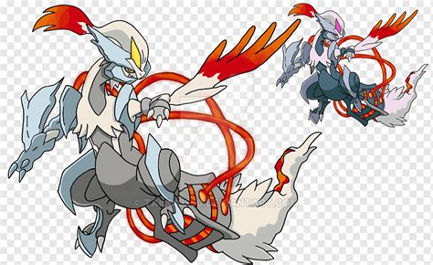 Pokemon preto e branco Kyurem Reshiram Zekrom, pokemon preto e branco ...