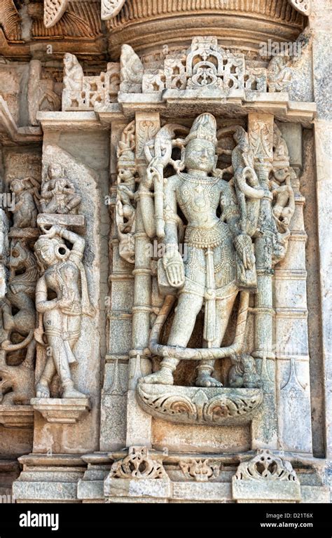 Ancient Sun Temple in Ranakpur. Jain Temple Carving. Ranakpur ...