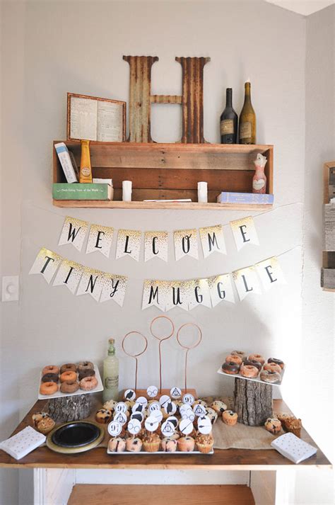 Harry Potter Baby Shower Ideas & Free Printables - Our Handcrafted Life