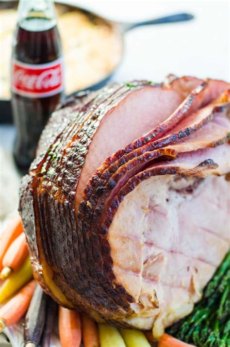 Four Ingredient Glazed Coca Cola Ham - Food Above Gold