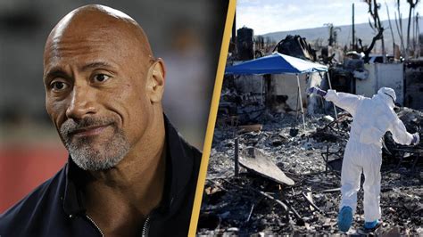 Dwayne Johnson breaks silence on Maui wildfire fund backlash