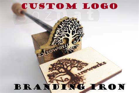 Custom Branding Iron for Wood Branding Custom Leather Stamp | Etsy