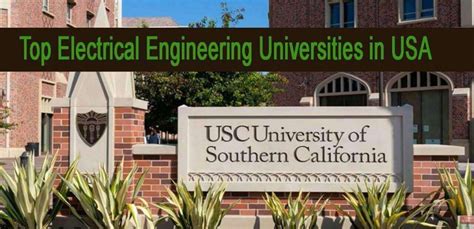 Top 100 Electrical Engineering Universities In USA - World Tech Journal