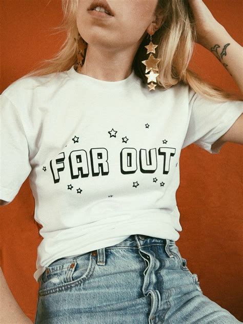 FAR OUT TEE | Aesthetic clothes, Womens fashion inspiration, Clothes