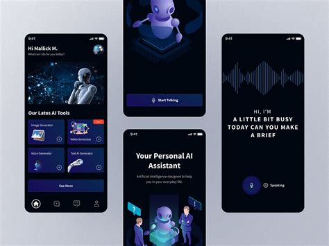 AI Assistant Mobile App on Behance
