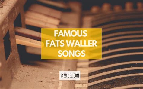 Famous Fats Waller Songs | Music From An Early Jazz Piano Icon