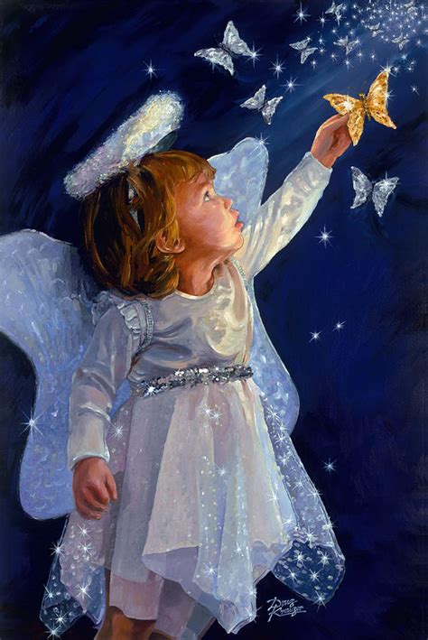 Little Angel Painting by Doug Kreuger - Fine Art America