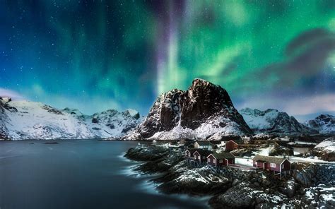 Aurora Borealis Norway Wallpaper