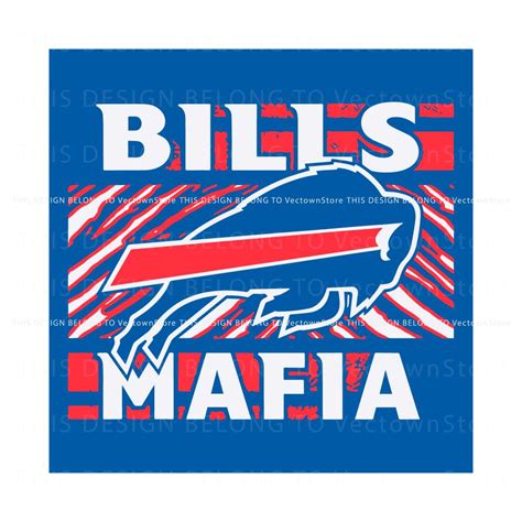 Bills Mafia NFL Football Team SVG