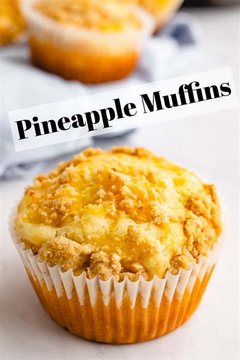 Pineapple Muffins - Recipe Girl