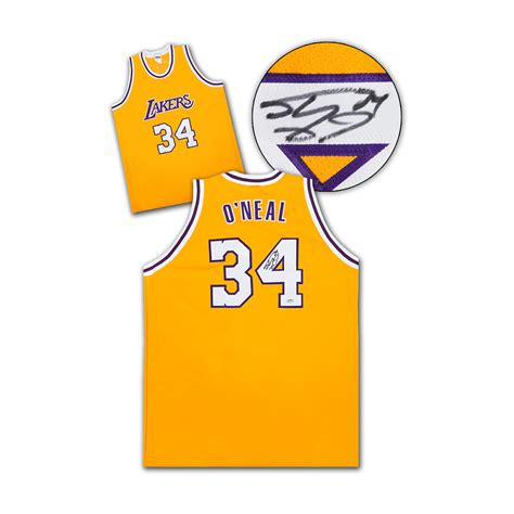 Shaquille O'Neal Los Angeles Lakers Autographed Custom Basketball ...