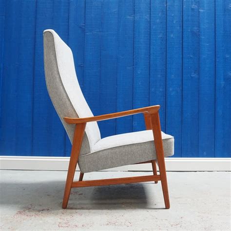 High Long Back Mid Century Danish Teak Armchair from 1960's | #85460