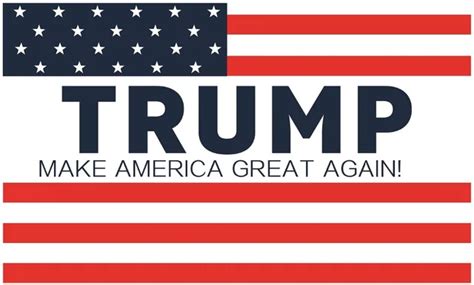 Donald Trump Make American Great Again Flag 150x90cm flags and banners ...