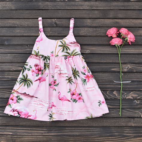 Pink Flamingo Dress. Perfect for Summer! www.makaigirls.com | Flamingo ...