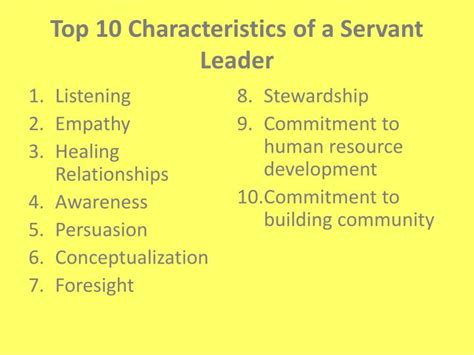 PPT - Servant Leadership Theory PowerPoint Presentation - ID:2590968