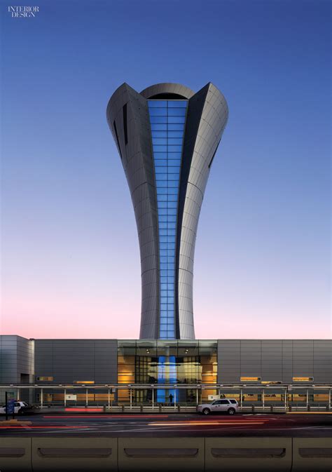 HNTB Embeds Air-Traffic Control Tower in San Francisco International Airport Terminal - Interior ...