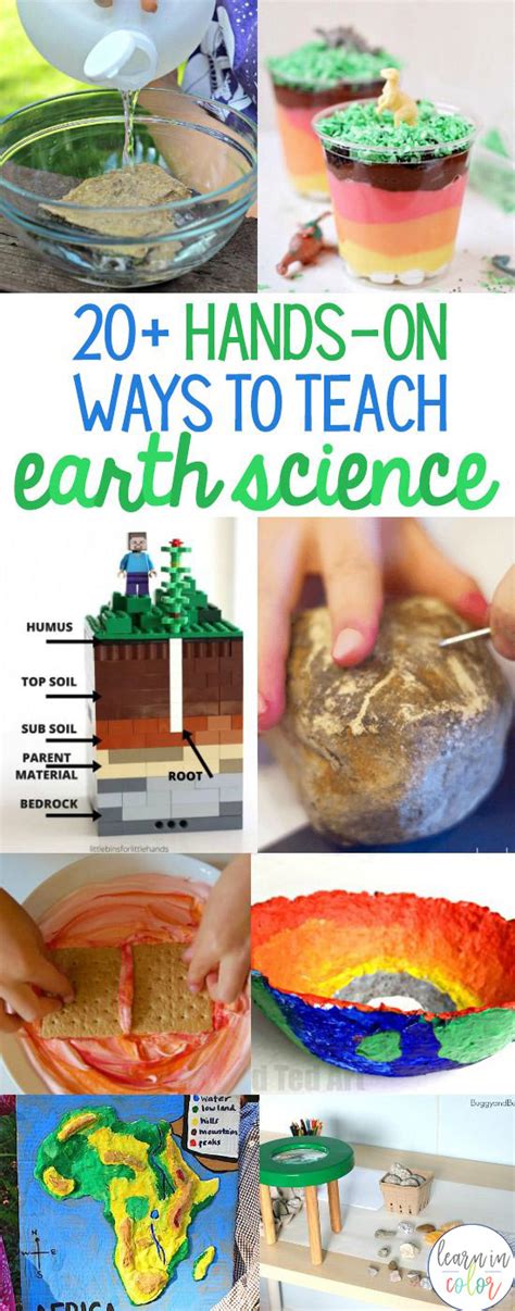 20+ Hands-on Easy Ways to Teach Earth Science/Geology