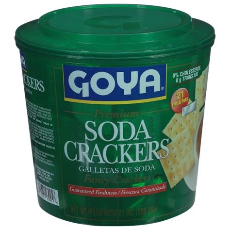 Goya Soda Crackers, Premium, Fancy | Publix Super Markets