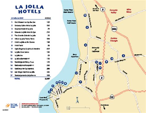 La Jolla Tourist Map - La Jolla CA • mappery