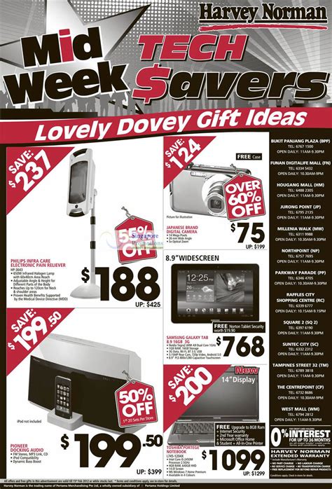 Harvey Norman 9 Feb 2012 » (EXPIRED) Harvey Norman Electronics Gift ...