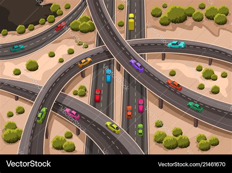 Highway Royalty Free Vector Image - VectorStock