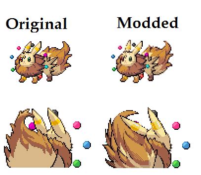 Modded Mega Eevee Sprites - Artwork - The Pokemon Insurgence Forums