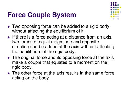 PPT - 4.6 Moment due to Force Couples PowerPoint Presentation, free ...