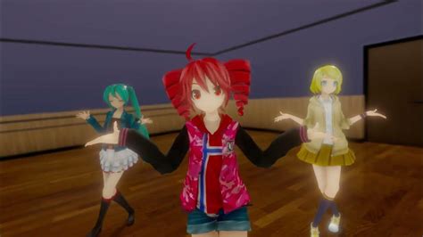 【MMD】fukkireta 【dance practice ver.2】 - YouTube