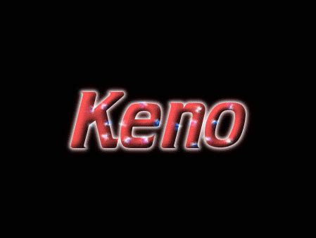 Keno Logo | Free Name Design Tool from Flaming Text