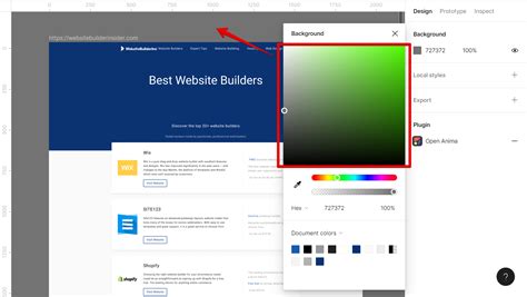 How Do I Change the Background Color in Figma Workspace? - WebsiteBuilderInsider.com