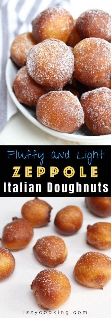 Grandma’s Zeppole Italian Doughnuts {So Fluffy & Light!} Doughnuts ...